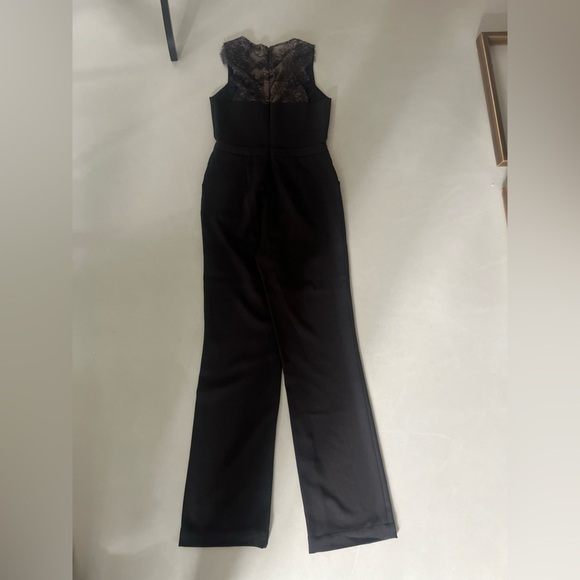 BCBG Black Jumpsuit with Lace detail - Picture 12 of 13